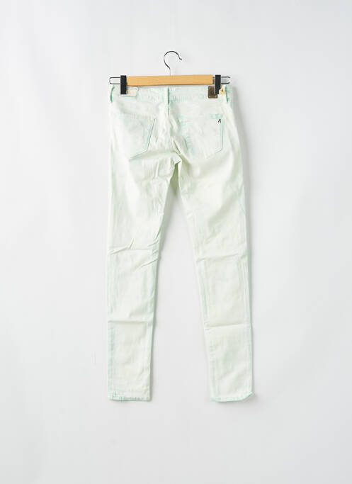 Blugi cu croială slim verde REPLAY femeie