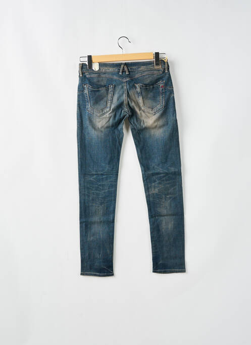 Blugi cu croială slim albastru REPLAY femeie