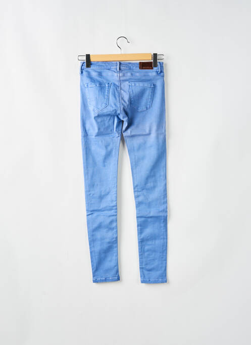 Pantalon slim albastru DONOVAN femeie