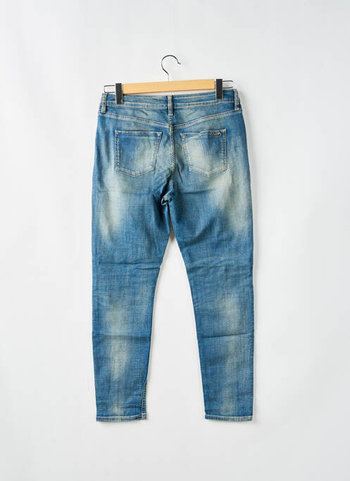 Blugi cu croială slim albastru SCHOOL RAG femeie