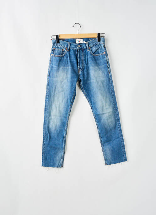 Blugi cu croială slim albastru TEDDY SMITH femeie