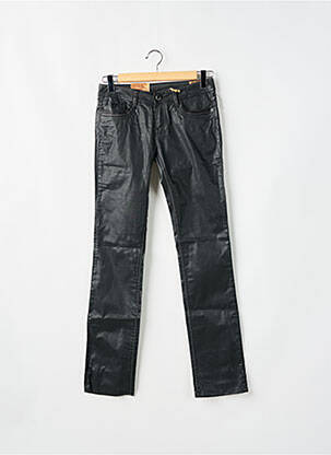 Blugi cu croială dreaptă talie joasă talie joasă negru KAPORAL femme