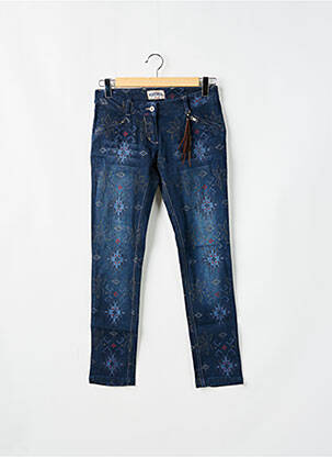 Blugi cu croială slim albastru KAPORAL femeie