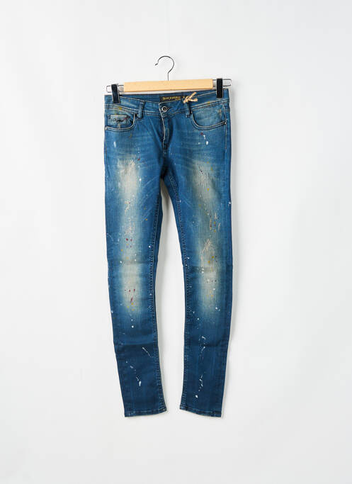 Blugi cu croială slim albastru KAPORAL femeie