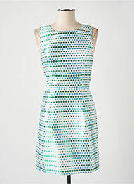 Rochie scurtă fără mâneci fără mâneci verde MOLLY BRACKEN femme