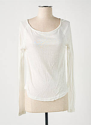 Top alb RED + femeie