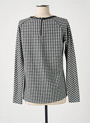Top elasticitate mâneci lungi negru MAISON SCOTCH femeie