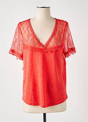 Top portocaliu GRACE & MILA femeie