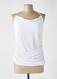 Top țesătură jersey bretele subțiri alb ESPRIT femme