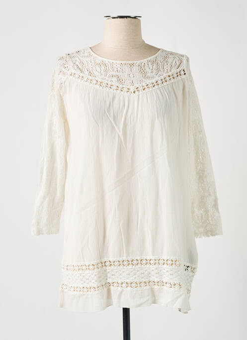 Tunică mâneci lungi alb FREEMAN T.PORTER femeie