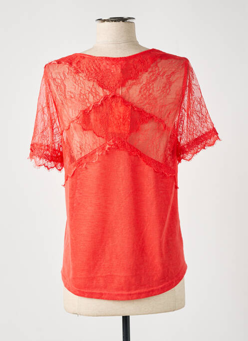 Top portocaliu GRACE & MILA femeie