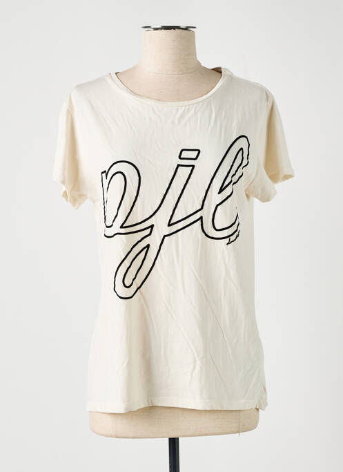 Tricou bej PEPE JEANS femeie