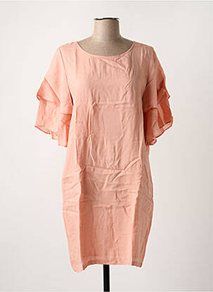 Rochie midi roz MINIMUM femeie