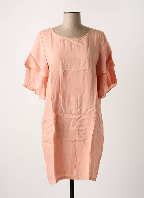 Rochie midi roz MINIMUM femeie