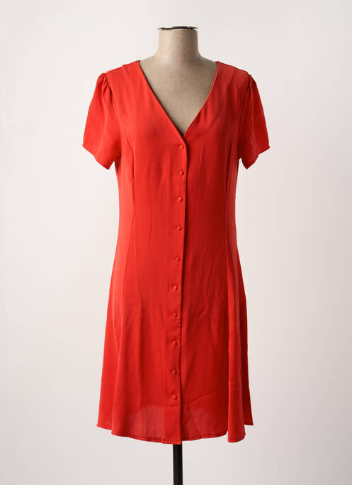 Rochie midi roșu ICHI femeie