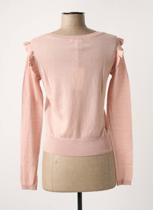 Vestă cu mâneci lungi roz TEDDY SMITH femeie