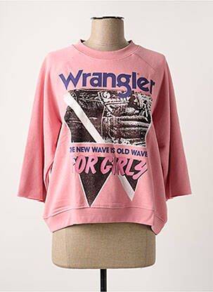 Pulover roz WRANGLER femeie