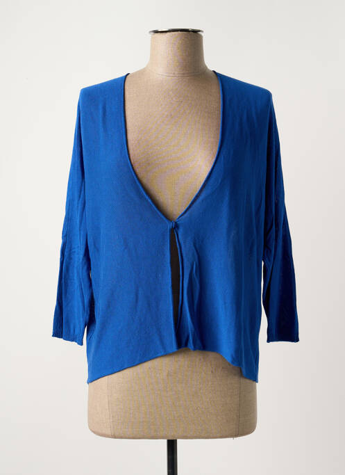 Vestă cu mâneci lungi albastru deschis LA FEE MARABOUTEE femeie