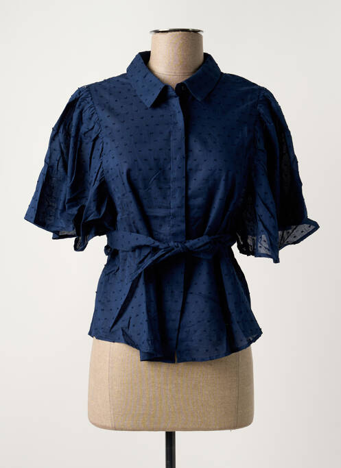 Cămașă albastru TEDDY SMITH femeie