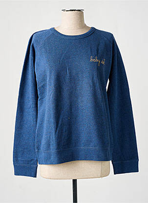 Hanorac broderie mâneci lungi albastru MAISON LABICHE femeie