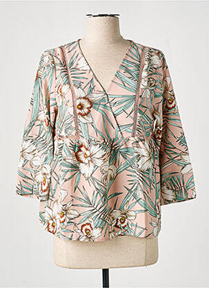 Bluză roz GRACE & MILA femeie