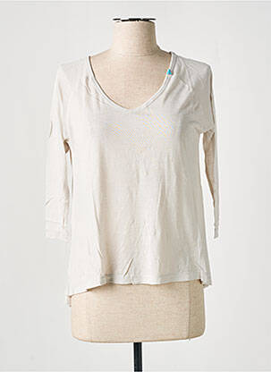 Tricou mâneci 3/4 mâneci 3/4 bej DN.SIXTY SEVEN femeie