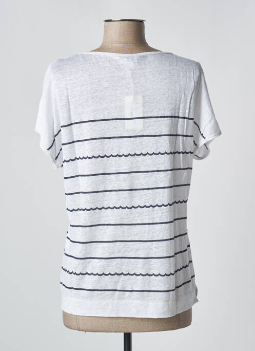 Top alb ATELIERS DE LA MAILLE femeie