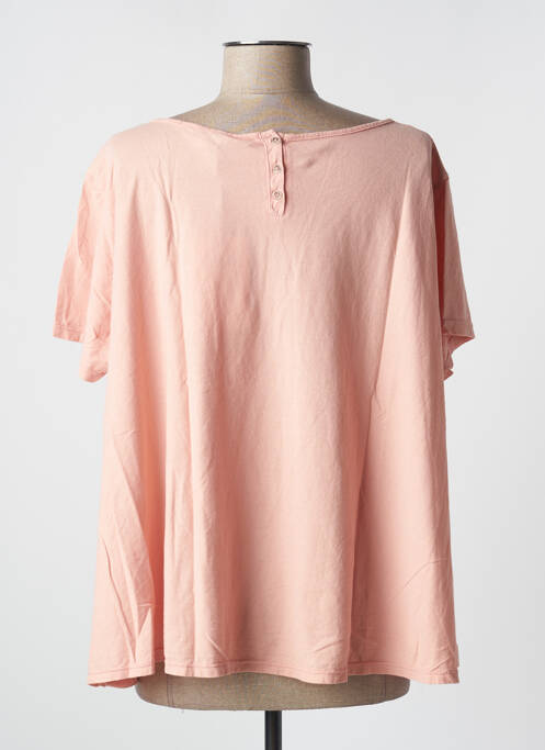 Tricou roz PLEASE femeie