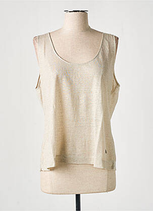 Top bej ATELIERS DE LA MAILLE femeie