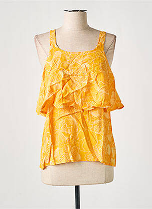 Top portocaliu ICHI femeie