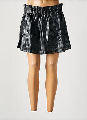 Fustă scurtă negru SCHOOL RAG femeie