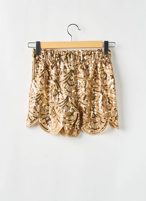 Șort auriu SCHOOL RAG femeie