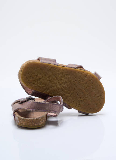 Sandale/Pantofi decupați violet DU PAREIL AU MÊME fată