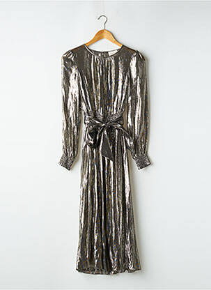 Rochie midi auriu SÉZANE femeie