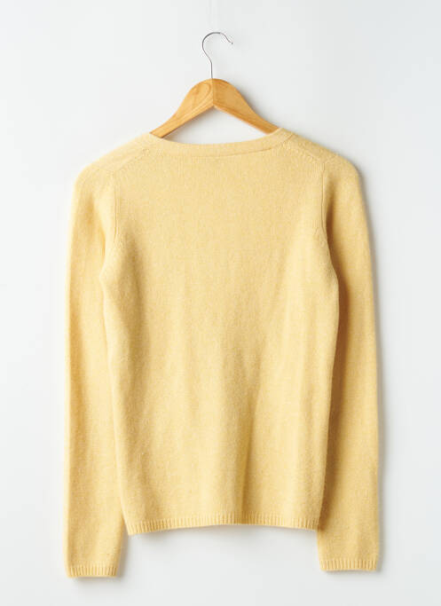 Vestă cu mâneci lungi galben SANDRO femeie