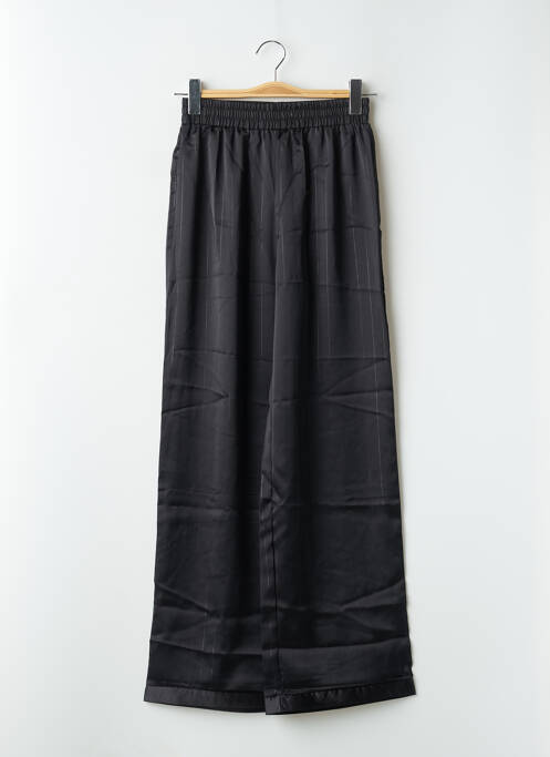 Pantalon larg negru SANS MARQUE femeie