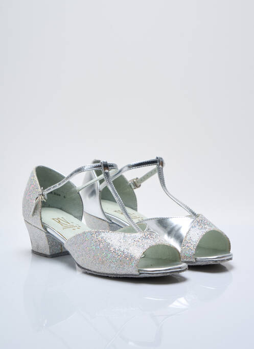 Sandale/Pantofi decupați argintiu ROCH VALLEY femeie