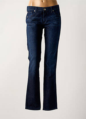 Blugi cu croială slim albastru purple and pink femeie