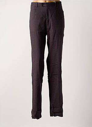 Pantalon slim talie înaltă talie înaltă violet LOLA femeie
