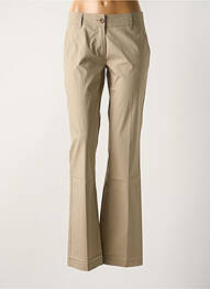 Pantalon drept țesătură poplin mărime normală verde LOLA femme