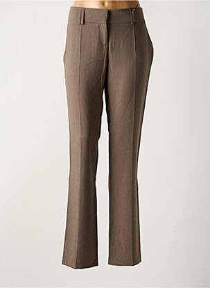 Pantalon chino talie joasă talie joasă maro LOLA femeie