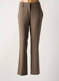 Pantalon chino talie joasă talie joasă maro LOLA femeie