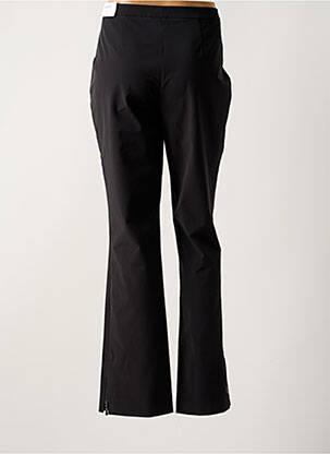 Pantalon drept talie cu cleme mărime normală negru ONE STEP femeie