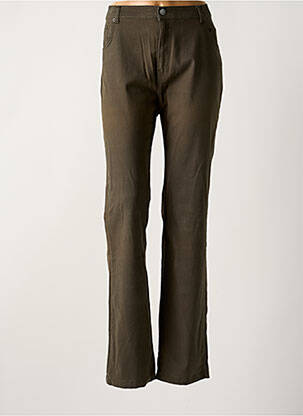 Pantalon slim verde IMPAQT femeie