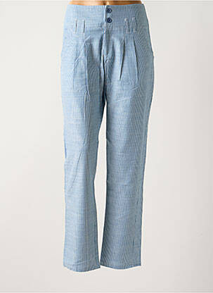 Pantalon drept albastru 2 TWO femeie