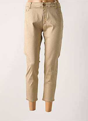 Pantalon 7/8 auriu MAYJUNE femeie
