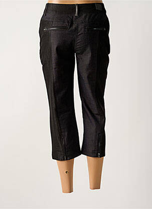 Pantalon trei sferturi elasticitate mărime normală negru SALT & PEPPER femeie