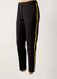 Pantalon 7/8 elasticitate talie joasă negru MAISON SCOTCH femeie