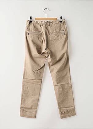 Pantalon 7/8 țesătură poplin talie joasă bej DIESEL femeie