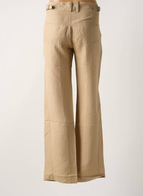 Pantalon drept bej LOLA femeie